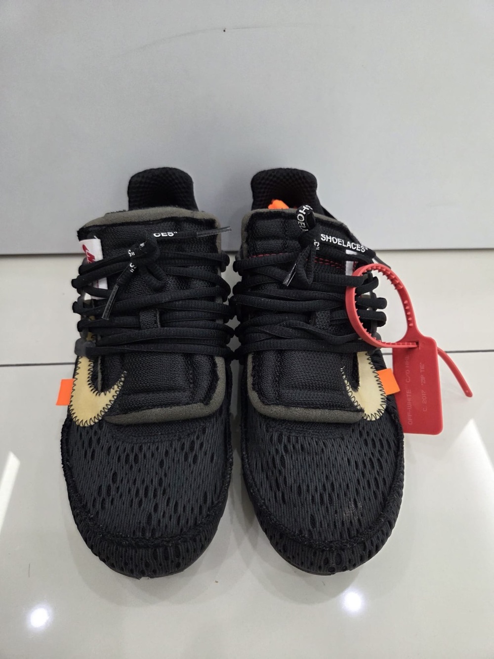 Off-White Nike Air Presto Kids Black Sneakers